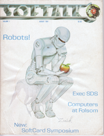 V1.12 Softalk Magazine cover, August 1981