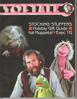 V3.04 Softalk Magazine cover, December 1982
