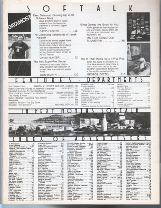 V3.11 Softalk Magazine contents, July 1983