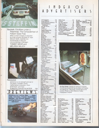 V4.08 Softalk Magazine contents 2, April 1984
